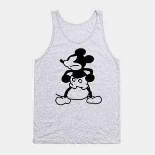 Mad Mouse in Steamboat Willie 1928 Tank Top